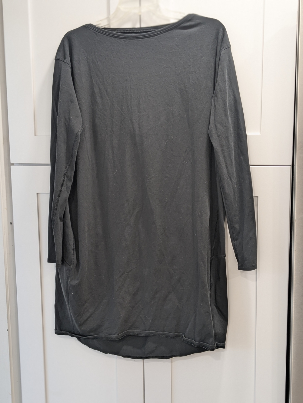 lululemon athletica Long Sleeve Tunic Top - Dark Gray